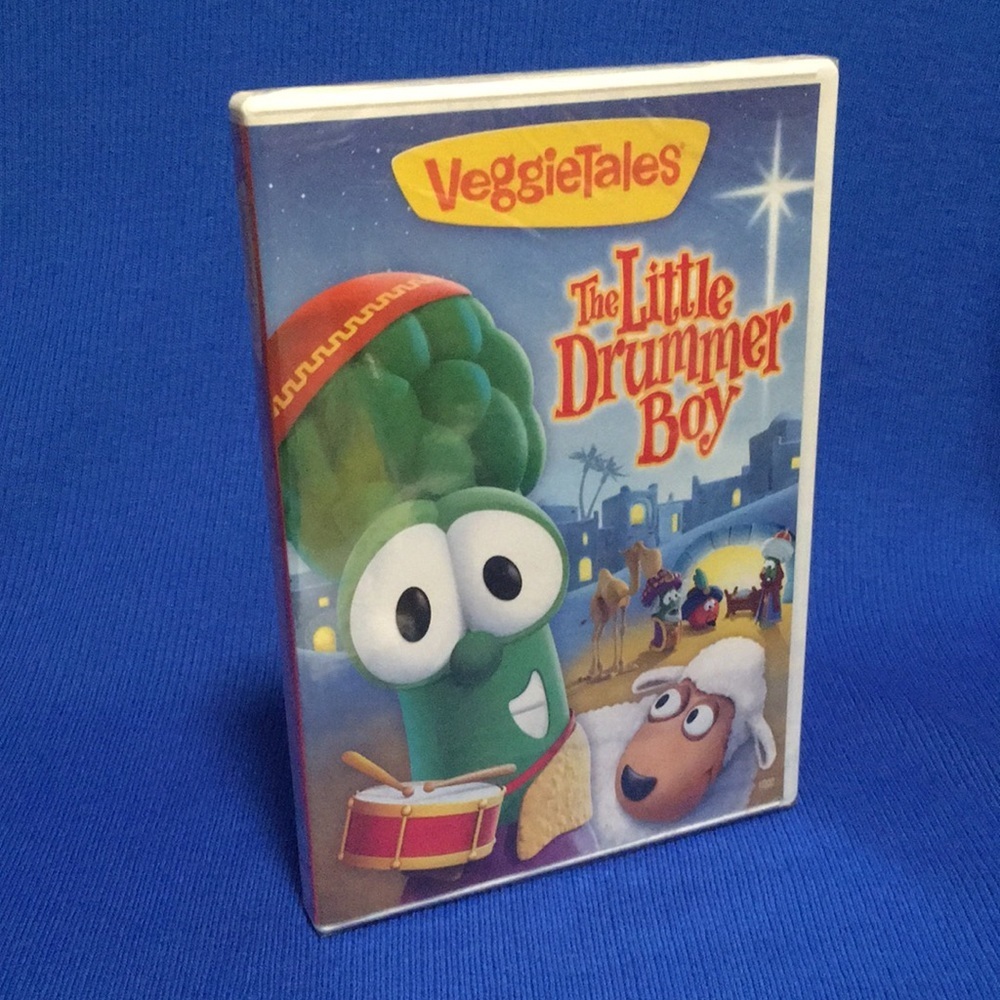 NIP VeggieTales “The Little Drummer Boy” DVD